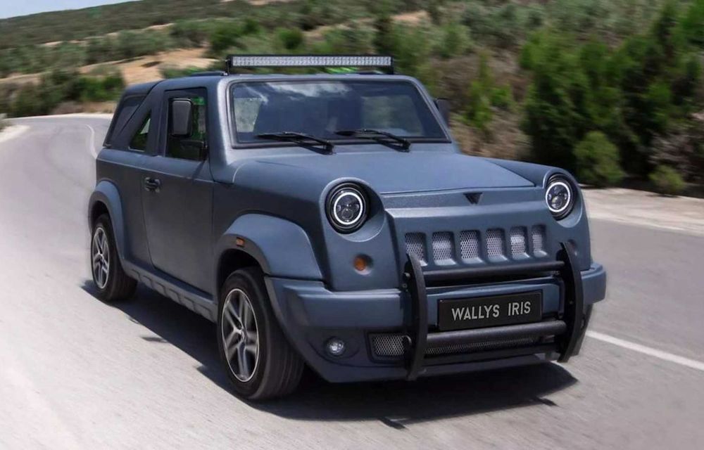 Wallys Iris: SUV fabricat în Tunisia, cu o caroserie din fibră de sticlă și 13.000 de dolari preț de pornire - Poza 1