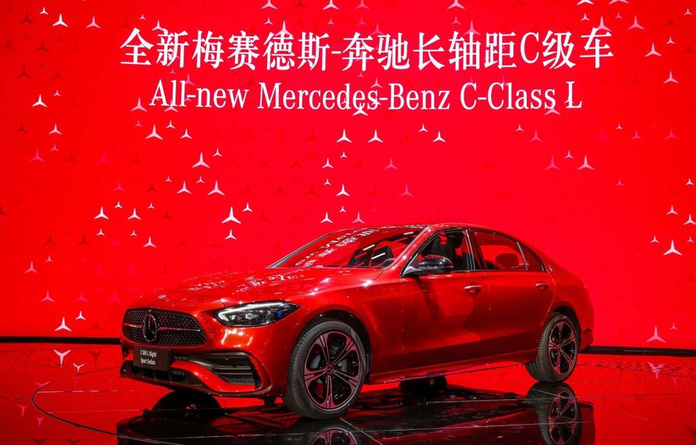 Mercedes-Benz Clasa C L: versiune cu ampatament mărit, disponibilă doar pe piața din China - Poza 2