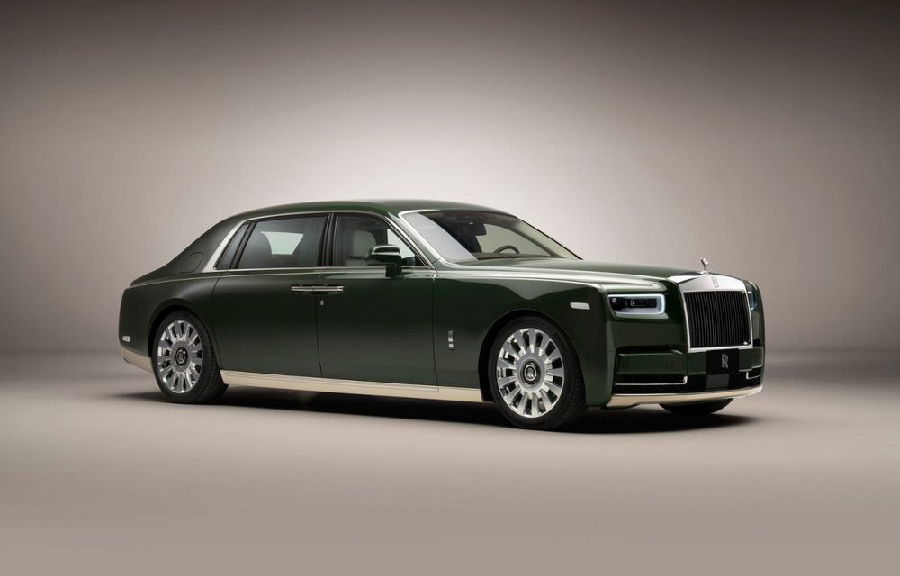 Rolls-Royce și casa Hermes au colaborat pentru un Phantom unicat, comandat de un client din Japonia - Poza 1