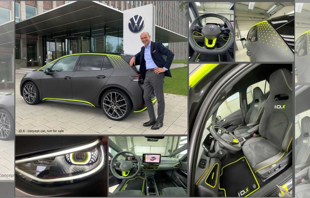 Hot hatch electric: Volkswagen ID.X debutează cu 333 de cai putere și buton de Drift - Poza 2