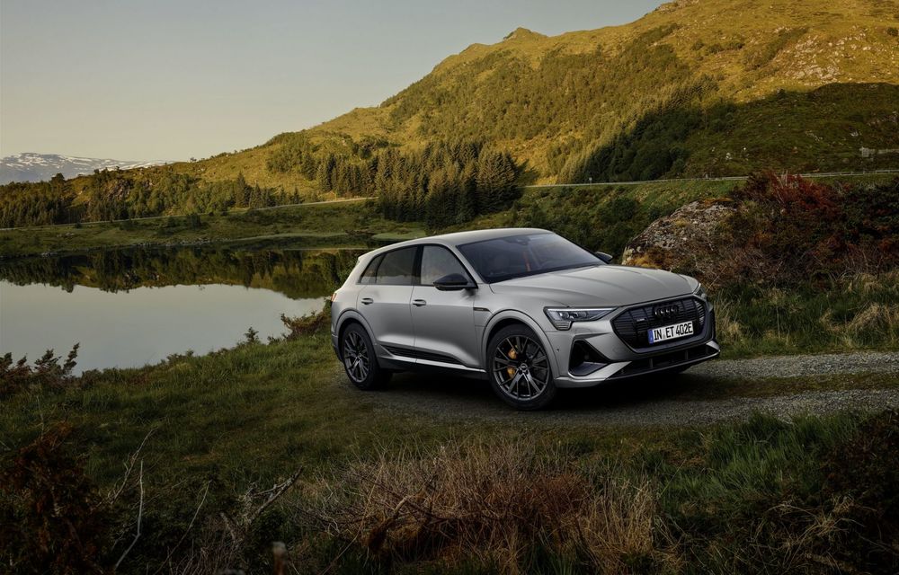 Audi lansează o nouă versiune specială S Line Black Edition pentru SUV-ul electric e-tron - Poza 2