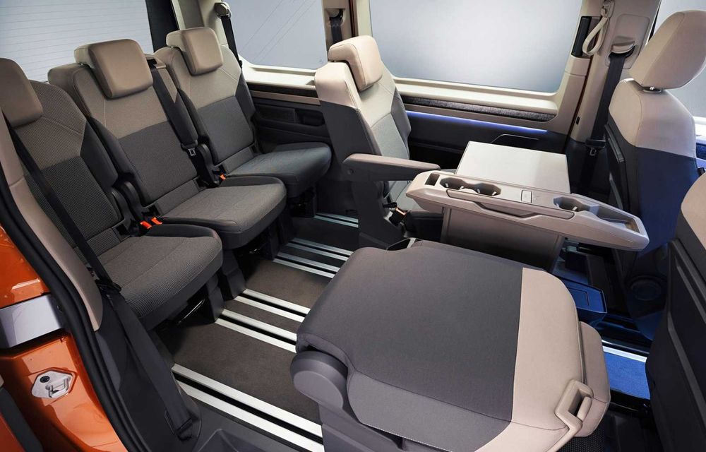 Noua generație Volkswagen Multivan debutează oficial cu versiune plug-in hybrid - Poza 14