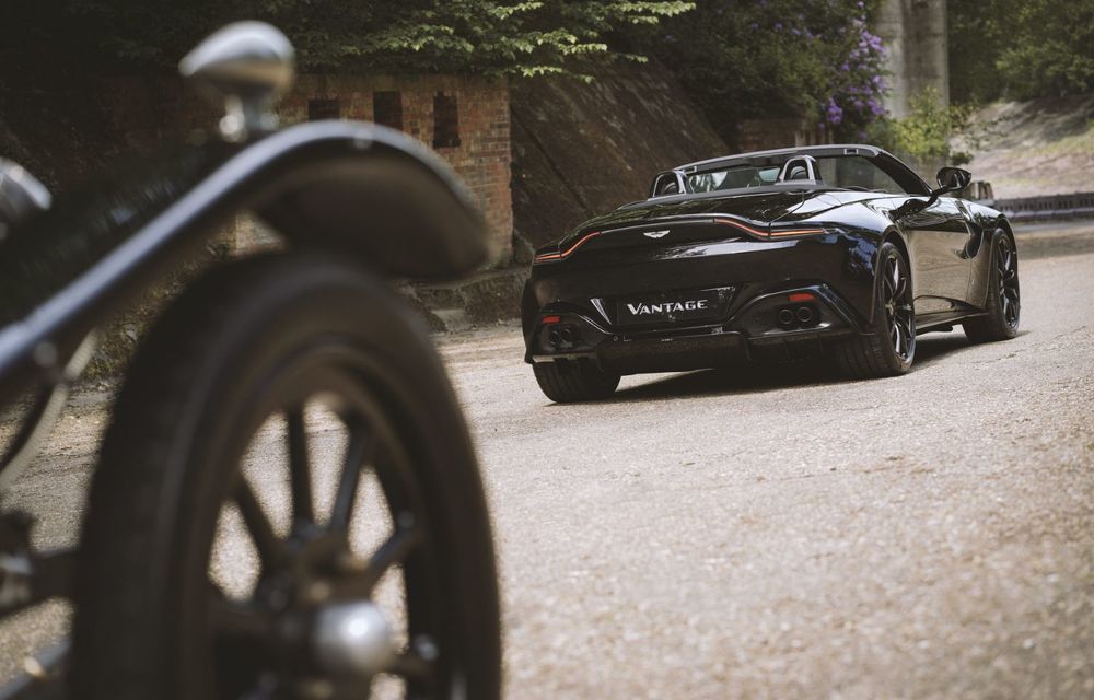 Ediția limitată A3 Vantage Roadster, dedicată celui mai vechi vehicul Aston Martin - Poza 6