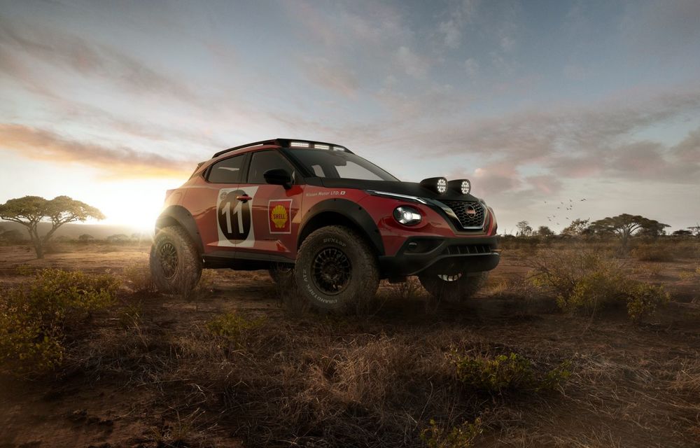 Conceptul Nissan Juke Rally Tribute celebrează 50 de ani de la victoria lui 240Z în East Africa Rally - Poza 8