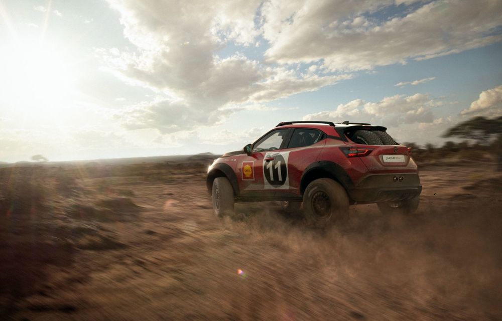 Conceptul Nissan Juke Rally Tribute celebrează 50 de ani de la victoria lui 240Z în East Africa Rally - Poza 9