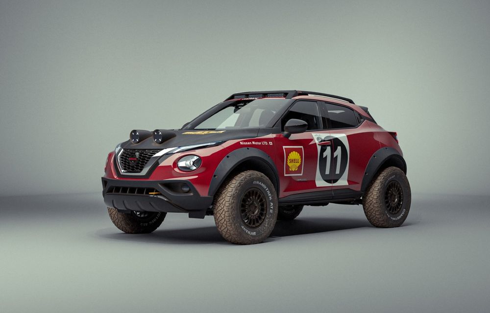 Conceptul Nissan Juke Rally Tribute celebrează 50 de ani de la victoria lui 240Z în East Africa Rally - Poza 1