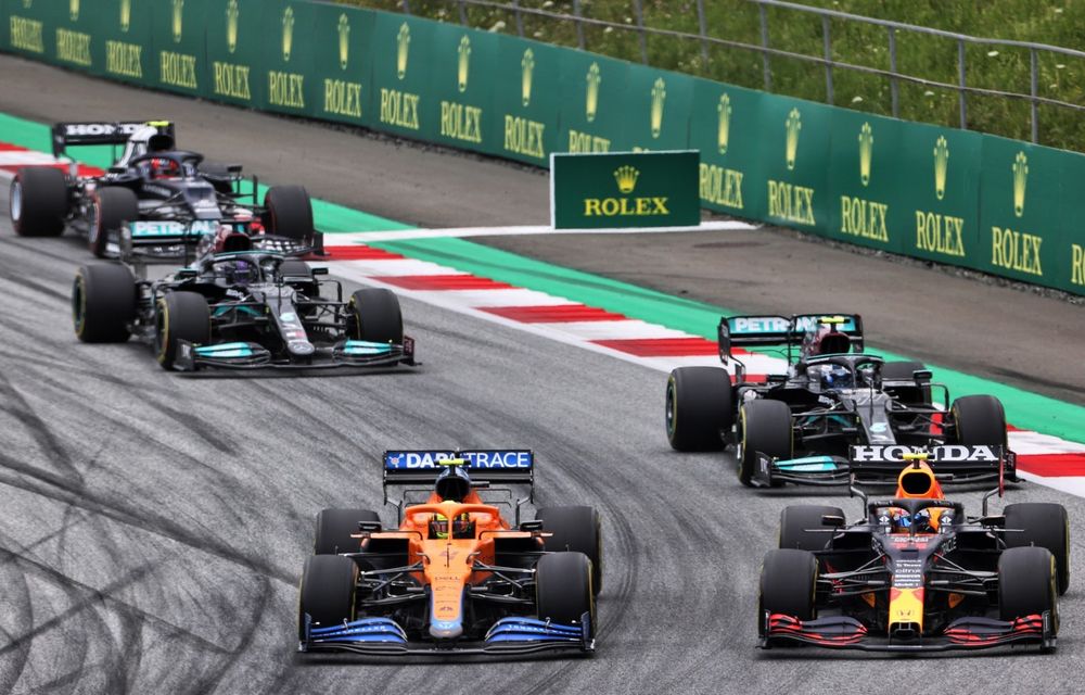 Verstappen bifează a treia victorie consecutivă din 2021. Norris, pe podium în Austria - Poza 3