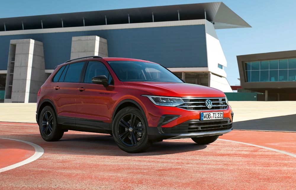Volkswagen a dezvăluit ediția specială Tiguan Urban Sport: până la 200 CP și interior special - Poza 1