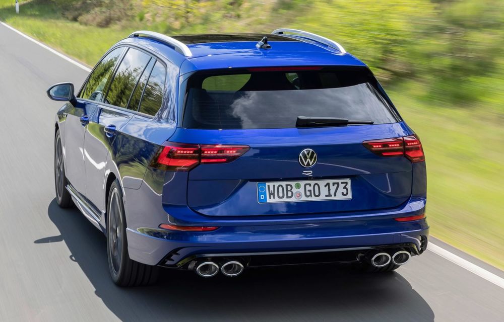Noul Volkswagen Golf R Variant: 320 CP și 1.642 de litri pentru bagaje - Poza 6