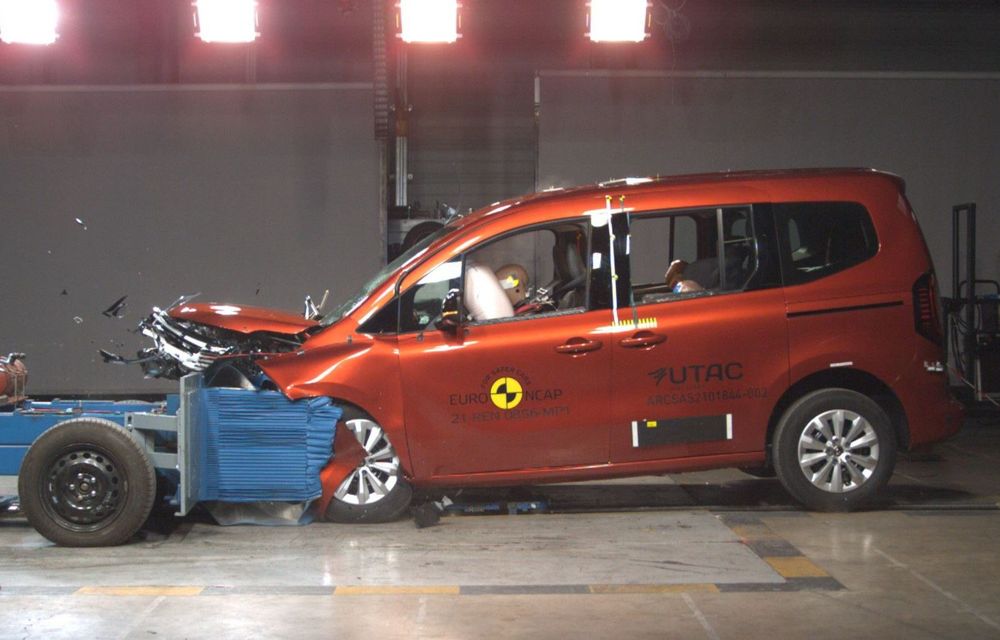 Noi teste Euro NCAP: 4 stele pentru Renault Kangoo și Opel Mokka - Poza 1