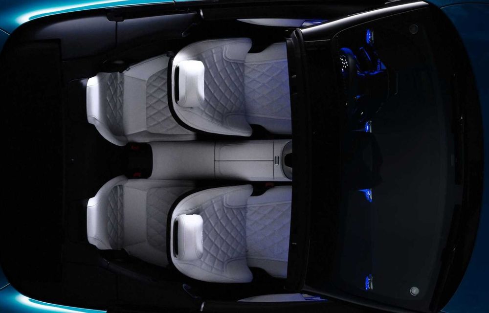 Primele imagini cu interiorul noului Mercedes-Benz SL: configurație 2+2 și ecrane preluate de la Clasa S - Poza 5