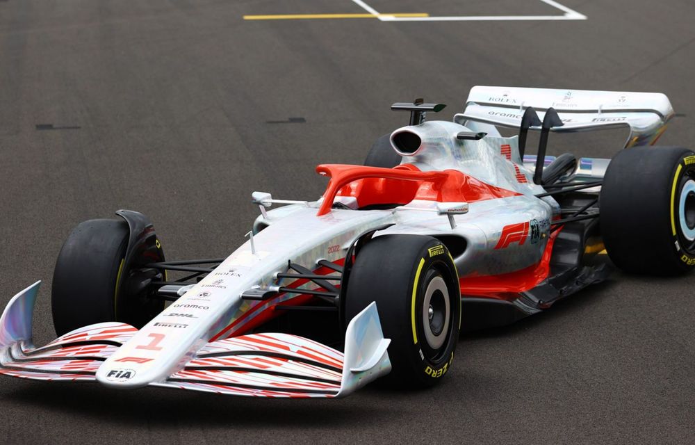 Primele imagini cu monopostul de Formula 1 din 2022: aerodinamică nouă și mai mult biocombustibil - Poza 4