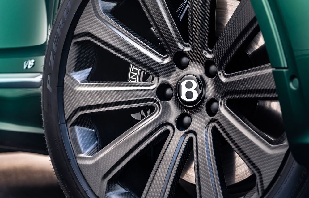 Bentley Bentayga primește cele mai mari jante din fibră de carbon montate vreodată pe o mașină de serie - Poza 3
