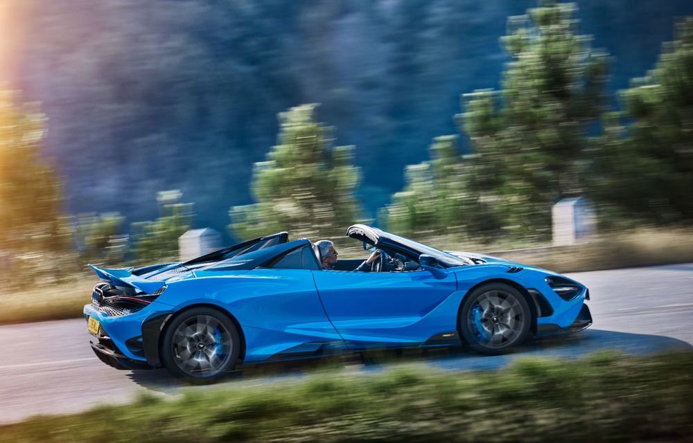 McLaren lansează noul 765LT Spider: V8 de 765 CP și 0-100 km/h în 2.8 secunde - Poza 4