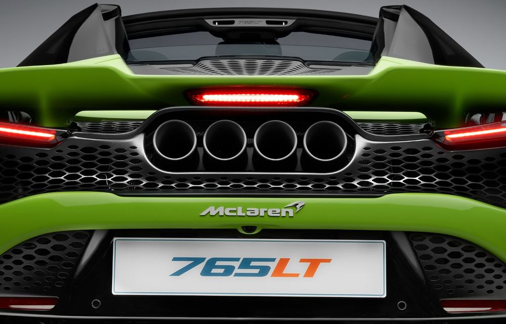 McLaren lansează noul 765LT Spider: V8 de 765 CP și 0-100 km/h în 2.8 secunde - Poza 37