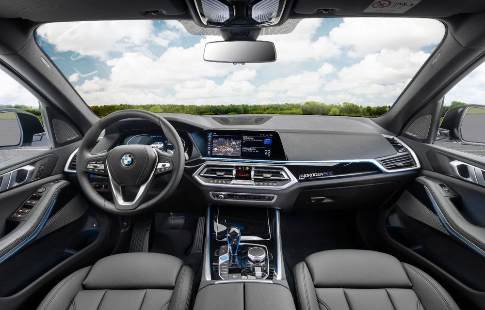 OFICIAL: BMW iX5 Hydrogen este versiunea pe hidrogen a lui X5; plinul se face în 3-4 minute - Poza 2