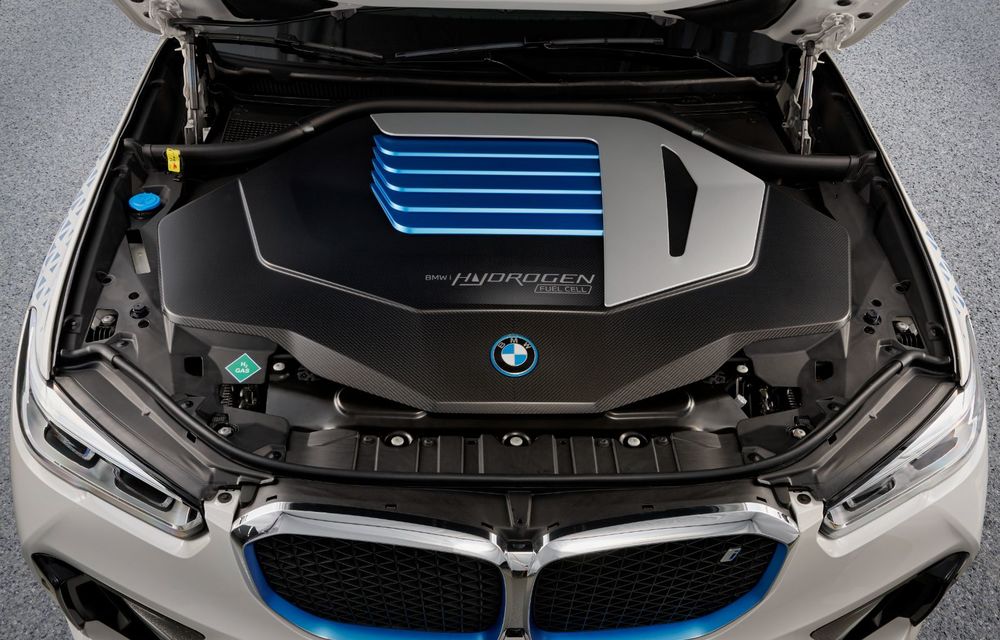 OFICIAL: BMW iX5 Hydrogen este versiunea pe hidrogen a lui X5; plinul se face în 3-4 minute - Poza 3