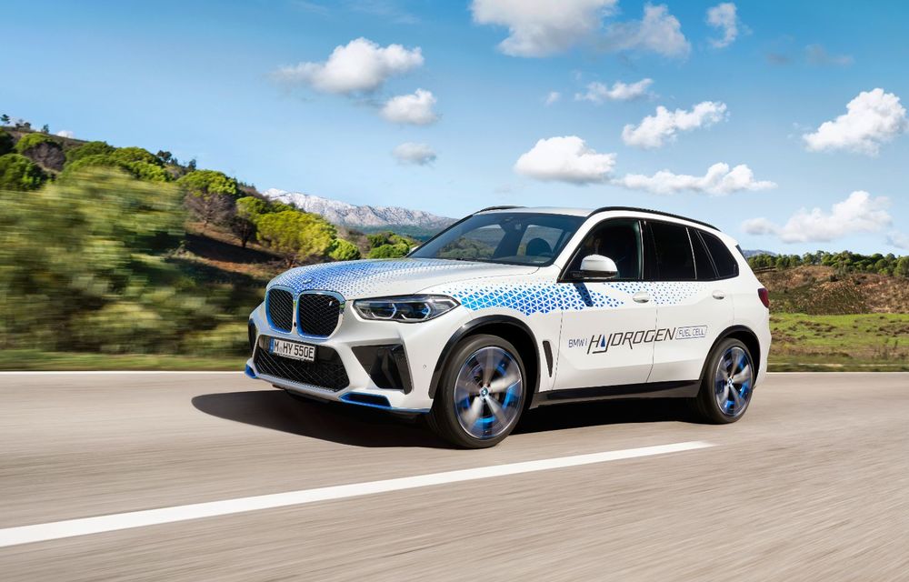 OFICIAL: BMW iX5 Hydrogen este versiunea pe hidrogen a lui X5; plinul se face în 3-4 minute - Poza 17
