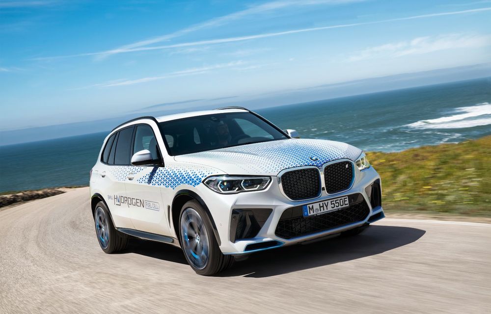 OFICIAL: BMW iX5 Hydrogen este versiunea pe hidrogen a lui X5; plinul se face în 3-4 minute - Poza 19