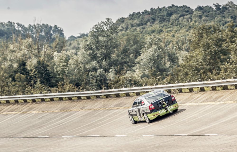 Cea mai rapidă Skoda din istorie a împlinit 10 ani. Știați despre recordul de viteză stabilit de Octavia RS Bonneville Special? - Poza 3