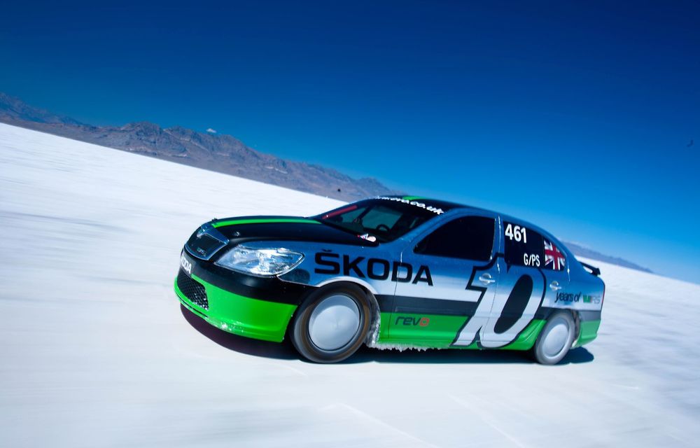 Cea mai rapidă Skoda din istorie a împlinit 10 ani. Știați despre recordul de viteză stabilit de Octavia RS Bonneville Special? - Poza 4