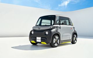 Noul cvadriciclu electric Opel Rocks-e: geamănul lui Citroen Ami are 8 CP și 75 de kilometri autonomie