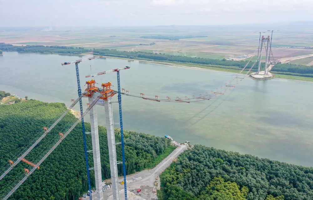 Ministrul Transporturilor: &quot;Podul peste Dunăre, de la Brăila, se va deschide la final de 2022&quot; - Poza 1