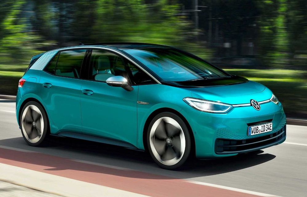 Volkswagen ID.3, cea mai vândută mașină electrică din Europa în iulie - Poza 1