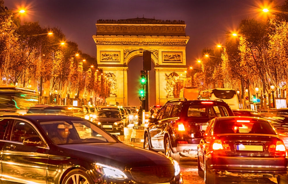 De azi, Parisul limitează oficial viteza maximă la 30 km/h în tot orașul, cu unele excepții - Poza 1