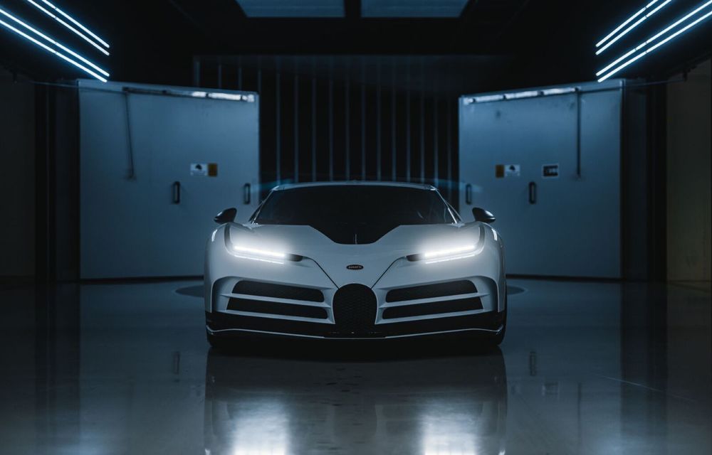 Bugatti Centodieci a fost testat cu brio în tunelul aerodinamic. Vor exista doar 10 exemplare - Poza 3