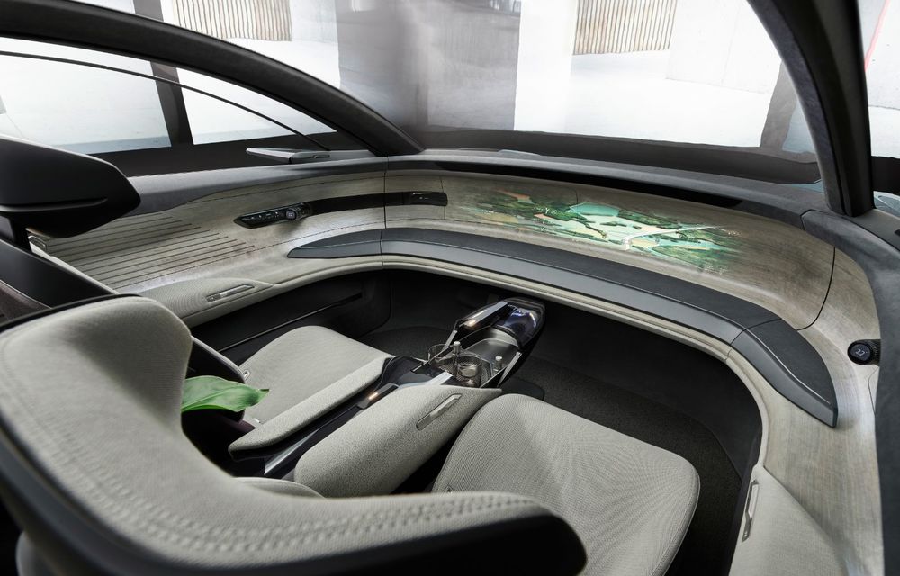 Audi Grandsphere Concept: autonomie de peste 750 de kilometri și încărcare ultrarapidă la 270 kW - Poza 5