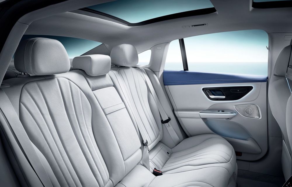 Noul Mercedes-Benz EQE: rivalul lui Tesla Model S debutează cu 292 CP și 660 km autonomie - Poza 41
