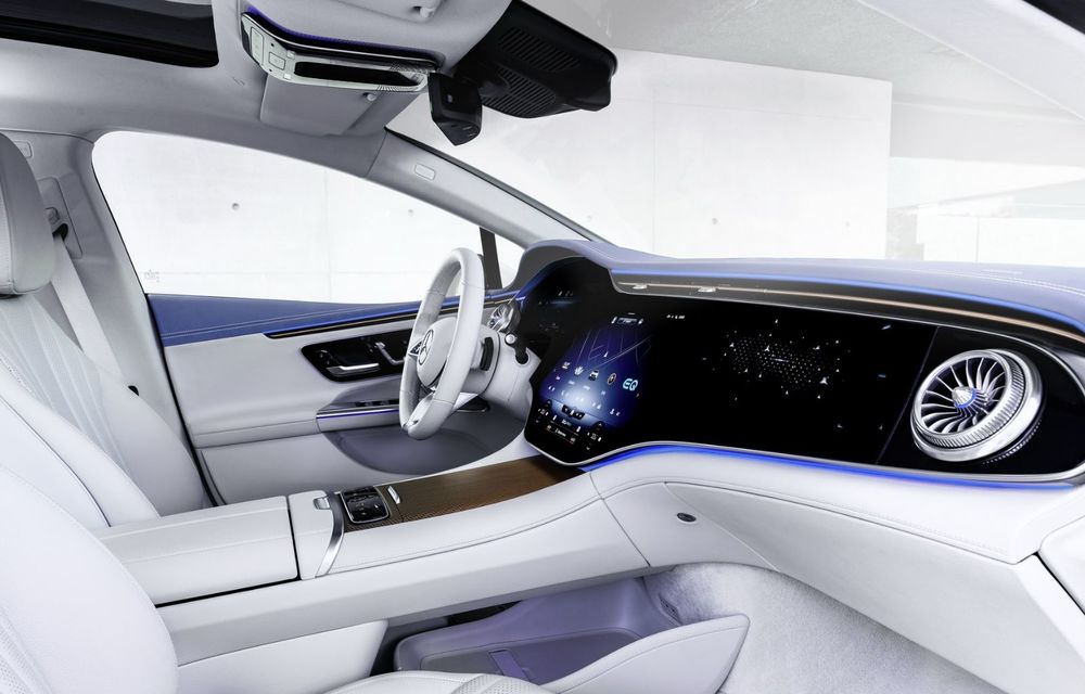 Noul Mercedes-Benz EQE: rivalul lui Tesla Model S debutează cu 292 CP și 660 km autonomie - Poza 45