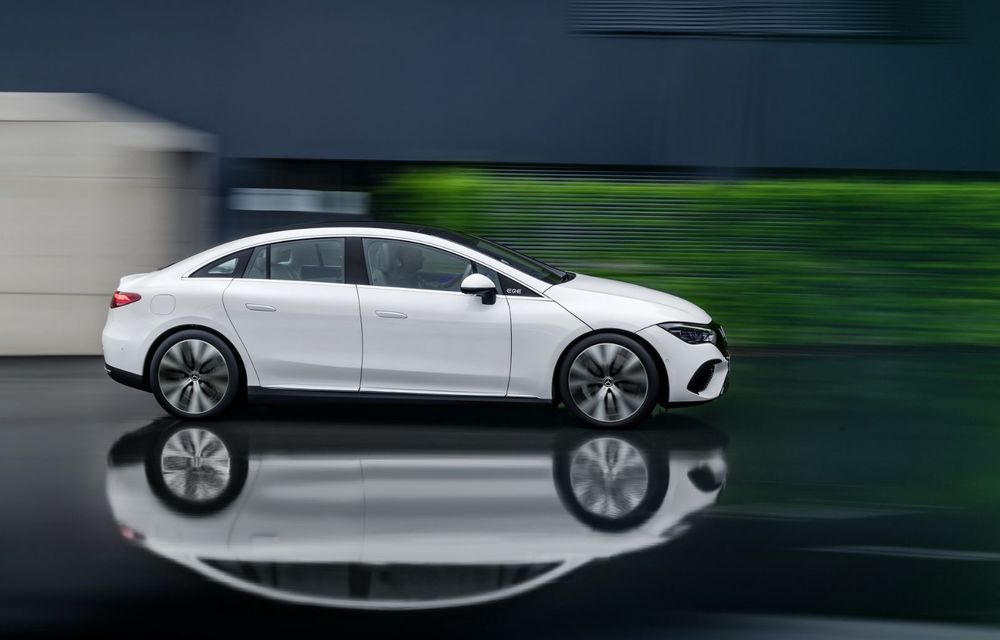 Noul Mercedes-Benz EQE: rivalul lui Tesla Model S debutează cu 292 CP și 660 km autonomie - Poza 32