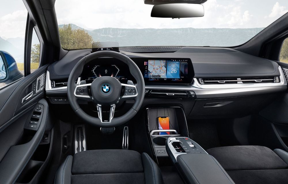 Noua generație BMW Seria 2 Active Tourer: ecrane curbate ca la iX și până la 218 CP - Poza 72