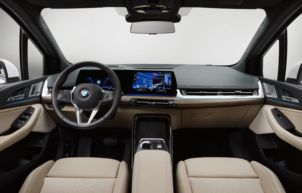 Noua generație BMW Seria 2 Active Tourer: ecrane curbate ca la iX și până la 218 CP - Poza 71