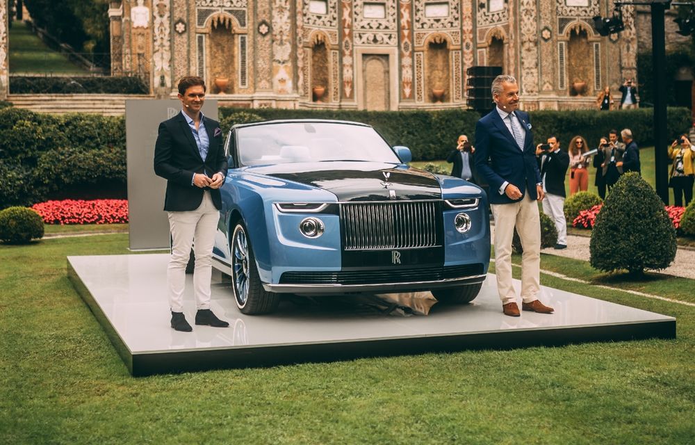 Unicul Rolls-Royce Boat Tail, debut public la Concursul de Eleganță Villa d'Este - Poza 1