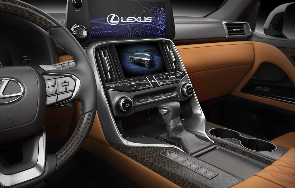 Noul Lexus LX, cel mai mare și mai luxos SUV al japonezilor: versiune Ultra Luxury și până la 414 CP - Poza 18