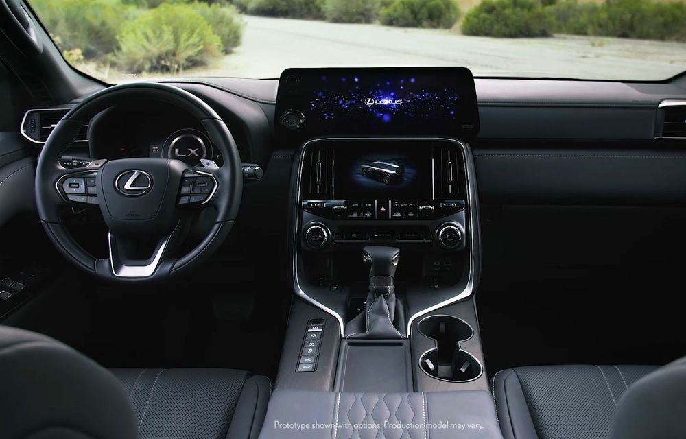 Noul Lexus LX, cel mai mare și mai luxos SUV al japonezilor: versiune Ultra Luxury și până la 414 CP - Poza 14