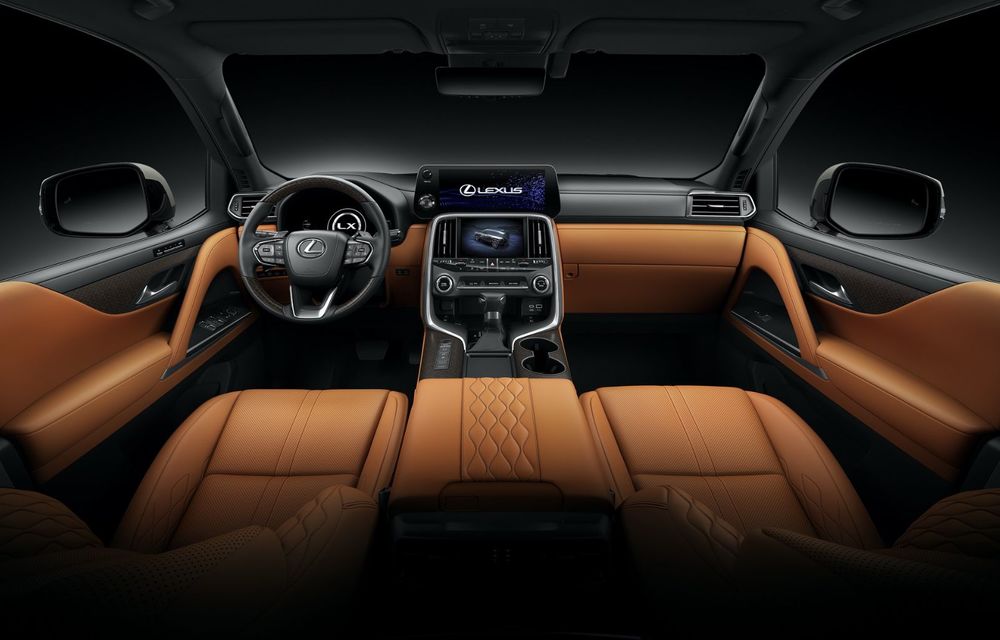 Noul Lexus LX, cel mai mare și mai luxos SUV al japonezilor: versiune Ultra Luxury și până la 414 CP - Poza 15