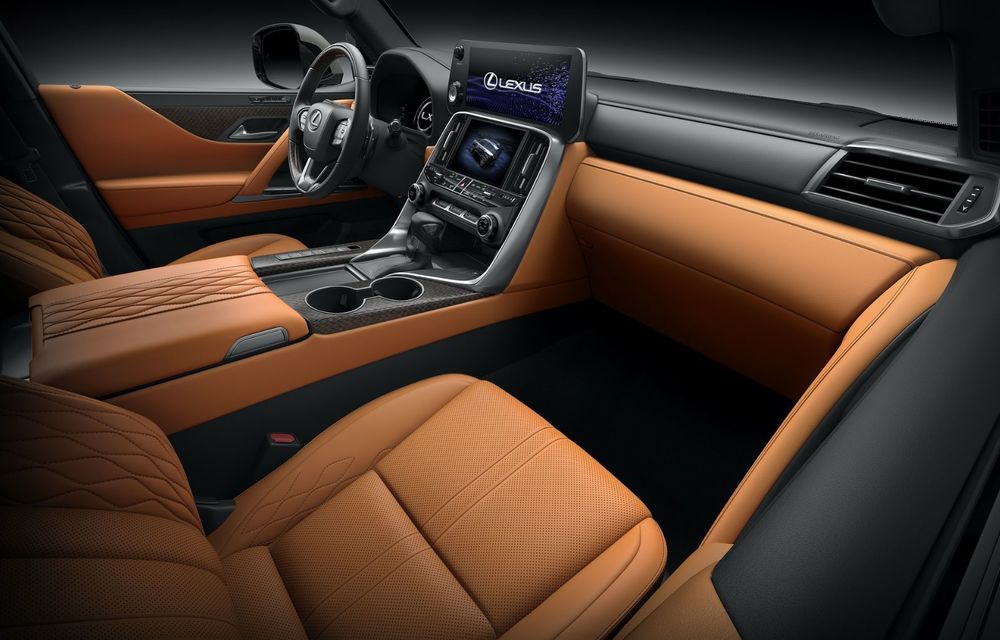 Noul Lexus LX, cel mai mare și mai luxos SUV al japonezilor: versiune Ultra Luxury și până la 414 CP - Poza 16
