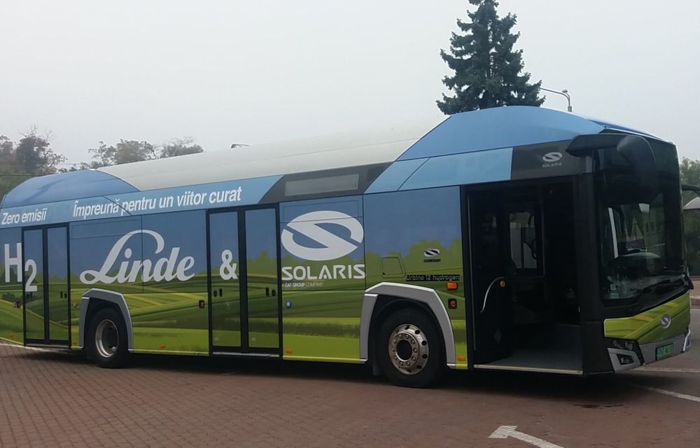 Un autobuz alimentat cu hidrogen va fi testat în 12 orașe din România - Poza 2