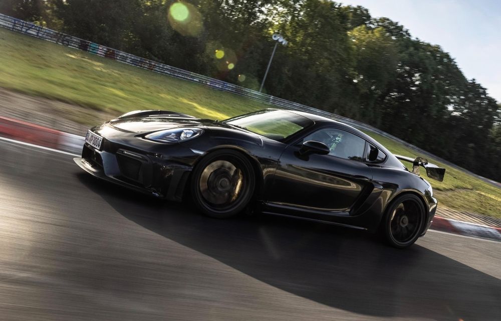 PREMIERĂ: Porsche Cayman GT4 RS. Mai rapid cu 23 de secunde pe Nurburgring decât Cayman GT4 - Poza 1