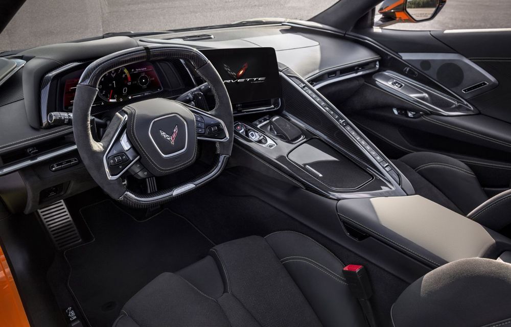 Noul Chevrolet Corvette Z06 debutează cu cel mai puternic V8, aspirat natural, montat vreodată pe un model de serie - Poza 10