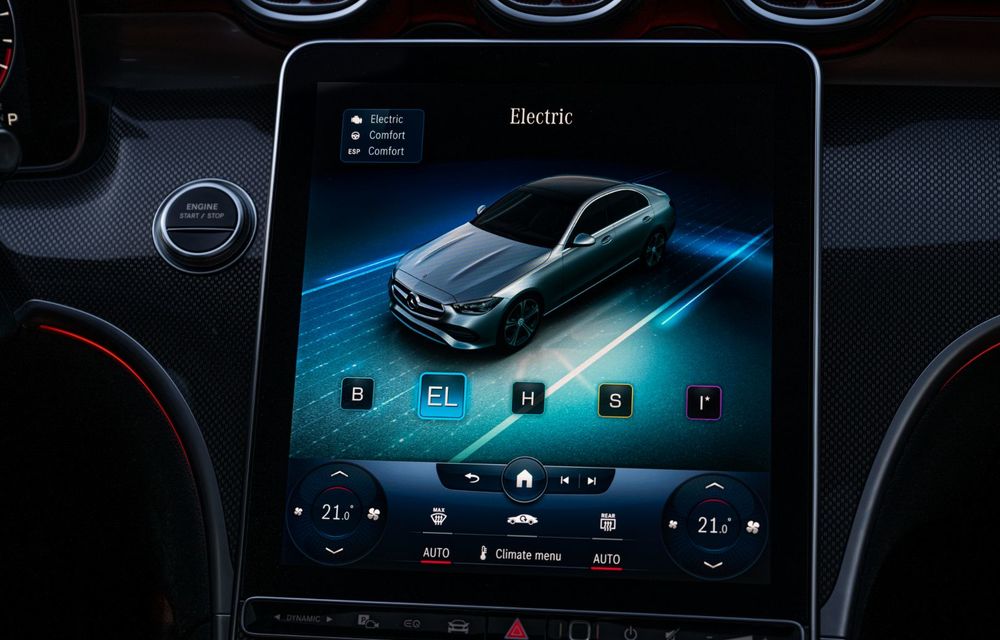 Noua generație Mercedes-Benz Clasa C primește versiune plug-in hybrid cu 100 km autonomie electrică - Poza 10