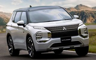 Informații suplimentare despre noul Mitsubishi Outlander PHEV: baterie de 20 kWh și 87 km autonomie electrică