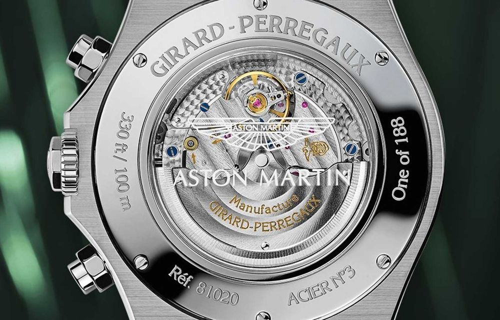Aston Martin și orologierul Girard-Perregaux lansează un nou ceas: 188 de exemplare și preț de 18.200 de euro - Poza 5