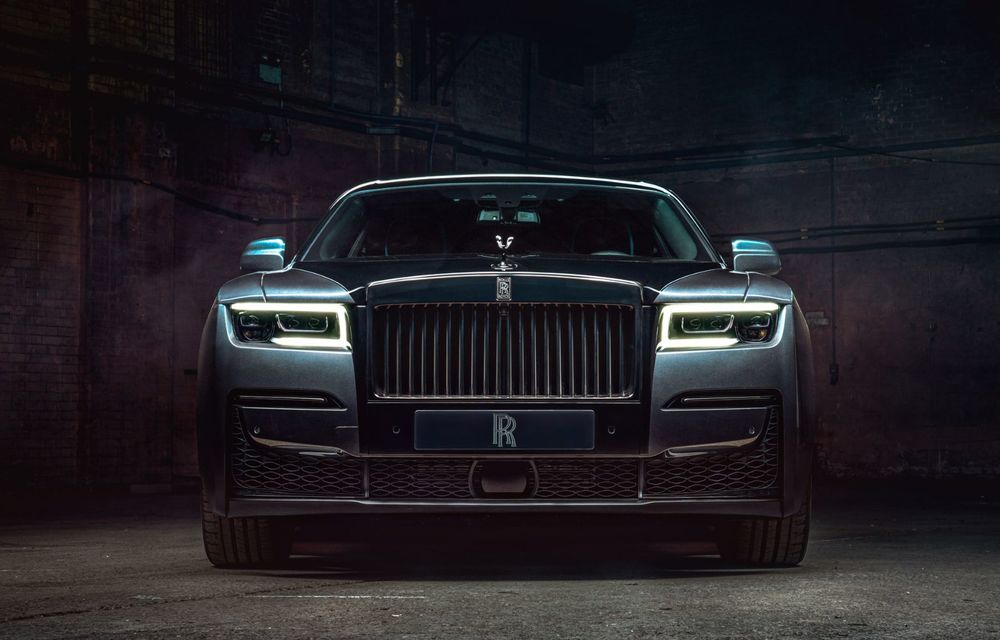 Noul Rolls-Royce Ghost Black Badge: 600 de cai putere și cea mai neagră culoare din industrie - Poza 2