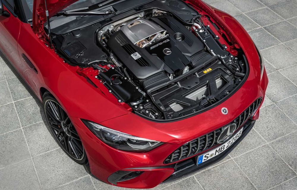 Noua generație Mercedes-AMG SL: motor V8, până la 585 CP și tracțiune integrală - Poza 31