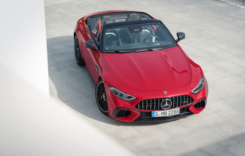 Noua generație Mercedes-AMG SL: motor V8, până la 585 CP și tracțiune integrală - Poza 11